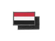 Flag patch printed badge country yemen