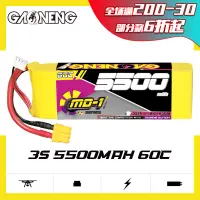 在飛比找露天拍賣優惠-【本週熱銷】GNB高能5500mAh 3S 11.1V 60