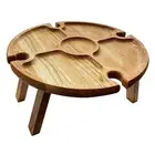 Portable Tables and Chairs Snack Tables Wooden Folding Picnic Tables Snack8980