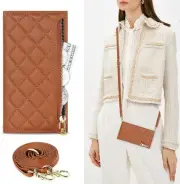 PU Leather Case for iPhone 13 Pro Max Case (6.7") Crossbody Wallet Card Slots