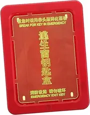 BELLIFFY Wall Mounted Key Box Lock Box for House Keys and Hazardous Items Weatherproof Emergency Safe with Storage