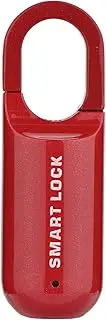 [Generic] MQ-1017 Fingerprint Padlock Biometric Lock Portable Keyl Security Lock Anti-Theft Lock for Luggage School Bag Suitcase Handbag Cabinet Bike Silver
