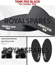 "RUBBER TRACTION TANK PADS GRIPS PROTECTORS" For Royal Enfield Hunter 350