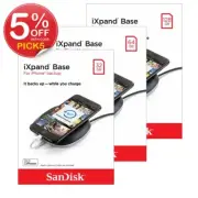 SanDisk iXPand Base 64GB 128GB 32GB Auto Back Up For iPhone iOS Windows
