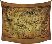 RoomMates Legend of Zelda Map Tapestry Wall Art