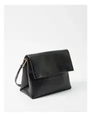 [Commonry] The Marcelle Leather Bag in Black