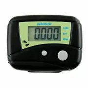 5x Mini Digital LCD Pedometer Run Jogging Step Walking Distance Counter Black