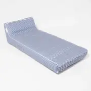 Sunnylife Luxe Lie-On Lounger Float Le Weekend - Navy