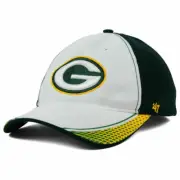 '47 Brand Green Bay Packers Slouch Flex Fit Battlehawk Hat Cap - Team Colors