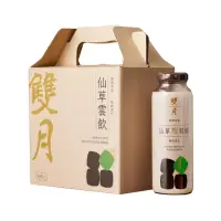 在飛比找momo購物網優惠-【雙月食品社】仙草雲飲禮盒240gx12瓶(6瓶/盒)
