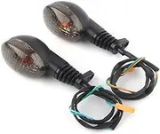 GZYF 1 Pair Motorcycle LED Turn Signal Indicator Light Lamp Rear Blinker Lamp for KAWASAKI NINJA 250R 2008-2012 / KLX 250SF 2009-2010 / KLX250S 2009-2014 / VN 650 Vulcan S 2015-2017
