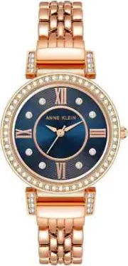 Anne Klein Women'S Premium Crystal Accented Bracelet Watch, AK/2928