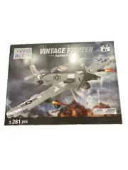 TEK BLOX - Vintage fighter *Building Blocks* 281pcs *Brand New*