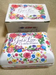 Vintage Warner God's Love Promise Box with Scriptures & Original Box / NEW
