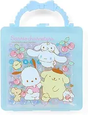 Sanrio 429139 Coloring & Sticker Set, Blue, Approx. Width 6.3 x Depth 1.2 x Height 8.9 inches (16 x 3 x 22.5 cm), Sanrio Characters