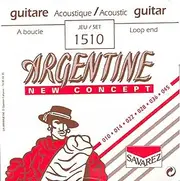 Savarez 1510 Loop End Argentine Guitar Strings 010/045, Extra Light with Loop