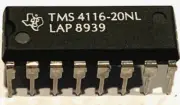 LOT OF 12 NEW TEXAS INSTRUMENTS TMS 4116-20NL 16 X 1 200nS DRAM *SHIPS FROM USA*
