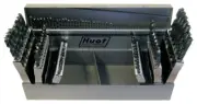 Chicago Latrobe 118pc Metric Drill Bit Set 1-13mm Black Oxide Made in USA