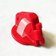 Red Plastic Pliers - Finger Protective Nail Guide and Anti-smashing Tool for Hammering Screws and Nails