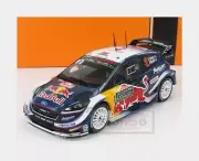 1:24 IXO Ford Fiesta Wrc RedBull #2 Rally Montecarlo 2018 Evans Barrit 24RAL014B
