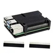 Raspberry Pi 4 Armor Case, Raspberry Pi 4 Computer Model B Armor Black