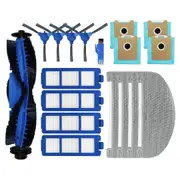 For G40 Hybrid / Hybrid+ Robot Vacuum Cleaner Main Side Brush Cover Mop Cloth Rags Hepa Filter Dust