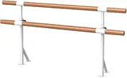PP-Kic Portable Double-Layer Ballet Bar, Independent Height-Adjustable Fitness Ballet Bar, Suitable for Children and Adults, Fitness Stretching Pilates Training Equipment, Stretching