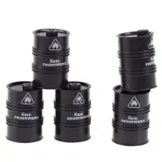 10Pcs Black Chemistry Oil Drum Building Block Diy Figures Guard Model Gift T_ CR