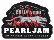 Pearl Jam 2020 Los Angeles Hollywood N2 Show Sticker Gigaton Tour Eddie Vedder