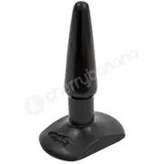 Classic Black Smooth Butt Plug Small