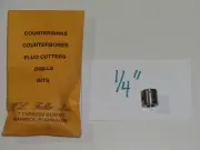 VTG W.L.Fuller 1/4" Drill Stop For Carpenters Cabinetmakers Machinists NOS USA