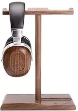 Headset Stand Headset Holder Detachable Wooden Headphone Stand Headset Stand Double Sides Headset Display Stand Game Earphone Stand Desktop Headset Holder
