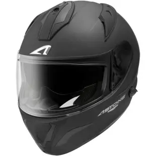 ASTONE GTB600 標準 平黑 內墨鏡片 通風系統 吸濕排汗 全可拆洗 雙D扣 全罩式 安全帽《比帽王》