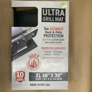 New DiversiTech Ultra Grill Mat Rectangular 48" x 30" Drippomg and Greas Catch