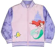 [Disney] Princesses Girls Bomber Jackets, Minnie Mouse, Lilo and Stitch, Little Mermaid and More Bomber Jackets for Girls