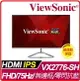 Viewsonic 優派 VX2776-SH 27型AH-IPS美型螢幕 極薄機身/100%sRGB