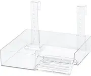 Turtle Basking Platform for Aquatic Turtles Acrylic Floating Turtle Dock Height Adjustable Turtle Tank Platform Floating Turtle Dock Aquatic Reptile Ramp Dock Turtle Tank Accessories