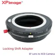 XPimage Shift Locking Lens Adapter for EF Lens to Hasselblad XCD X1D X2D Camera