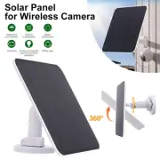 5W Solar Panel Wireless Security Camera for Rechargeable Battery Powered Camera