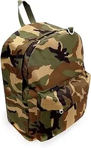 [Everest] Unisex Adults Classic Woodland Camo Backpack, Camouflage
