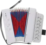 Vaguelly Simple Design Accordion Toy Perfect Early Learning Music Toy for Toddlers