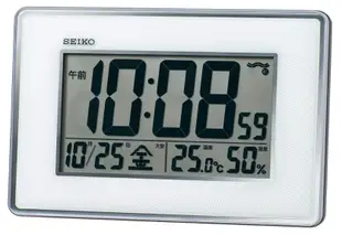 14478A 日本進口 限量品 正品 SEIKO日曆座鐘桌鐘電子鐘 溫溼度計時鐘LED畫面液晶顯示電波時鐘