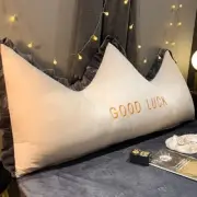 Nordic Crown Bed Cushion Headboard Soft Bag Double Net Cushion Pillow Backrest
