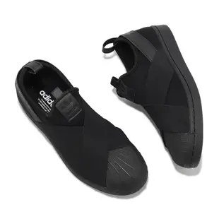 adidas 休閒鞋 Superstar Slip On 黑 繃帶鞋 三葉草 男鞋 女鞋 愛迪達 ACS GX2723