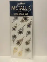 Feathers Temporary Tattoo Stickers Waterproof 3D Body Cute Kids Art By Bensons
