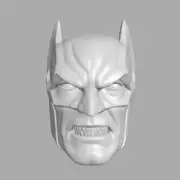 Batman v2 custom head for McFarlane DC Multiverse & other DC Comics figures