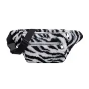 Zebra Printed Crossbody Bags Handbags Female Simple Totes Plush Small Summer Lady Shoulder for Women