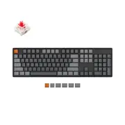 K10 Swappable RGB Backlight Aluminum Red Switch
