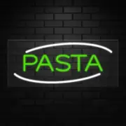 Pasta Sign for Business Displays | LED Flex Neon | 32"W x 13"H x 1"D