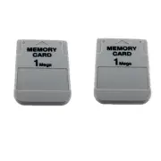 Lot2 New 1MB Memory Card For Playstation 1 One PS1 PSX Game 1 MB Fast Shipping